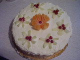 Ātri pagatavojama biskvīta torte