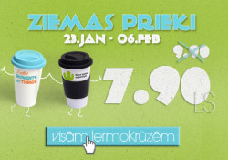 Foto: Individuālas termokrūzes aukstajā laikā noderēs!