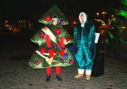 Foto: Ziemassvētku egles Rīgas centrā
