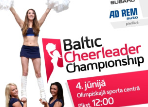 Baltijas labākās karsējmeitenes sacentīsies Laura Reinika vadībā