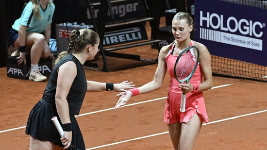 Ostapenko/Jastremska izlaiž lielu pārsvaru izšķirošajā taibreikā