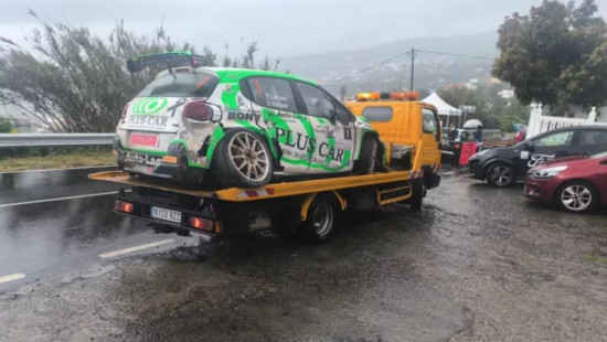 Kanāriju salu čempionam pēc iespaidīgās avārijas nebūs iespēja startēt WRC posmā