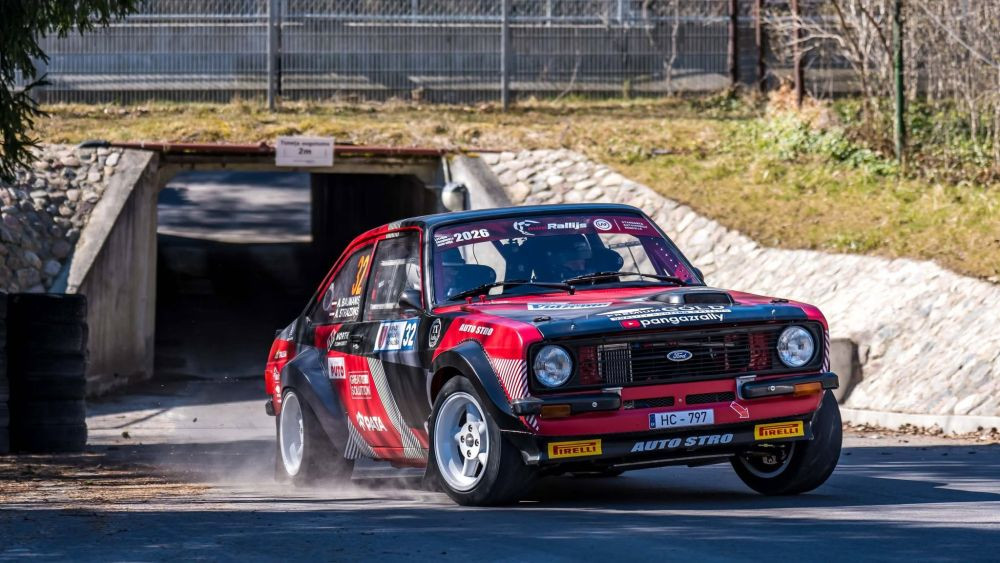 Photo: Sportacentrs.com Andris Kulbergs Competes in Rīga Minirally Season Finale