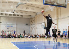 Foto: ASV basketbola mēnesis Latvijā turpinās