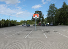 Foto: EuroBasket mantojums: Biznesa augstskola "Turība" bagātina savu teritoriju ar jaunu basketbola grozu