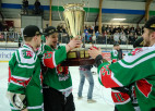 Video: HK "Liepāja" kļūst par Latvijas čempioniem hokejā