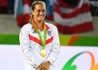 Tenisiste Puiga izcīna pirmo olimpisko zeltu Puertoriko vēsturē