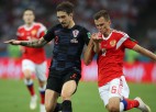 Horvātijai pusfinālā pret Angliju, ļoti iespējams, jāiztiek bez "Atletico" aizsarga Vrsaļko