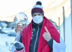 Levits Siguldā ar sportistiem pārrunās gatavošanos Pekinas ziemas olimpiskajām spēlēm