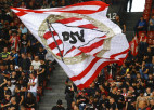 PSV fani saņem sodu par nekārtībām Londonā: aizliegts apmeklēt nākamo izbraukuma maču