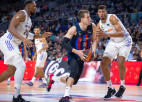 "Barcelona" basketbolisti triumfē <i>El Clásico</i>, Milāna grauj A sērijas milžu duelī