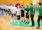 Latvijas handbola izlasei Rīgā Baltijas kausa pusfināls pret Igauniju