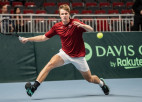 Latvijas tenisisti Deivisa kausa Pasaules 2. grupas duelī spēkosies pret Honkongu
