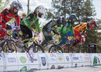 Saldū startējusi jaunā BMX Latvijas kausa sezona ar Kibares un Regzdiņa uzvarām