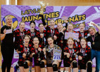 Rīgas Volejbola skolas meitenes uzvar Latvijas jaunatnes čempionātos