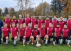Atjaunotā Latvijas U18 regbija izlase spraigā spēlē pieveic lietuviešus