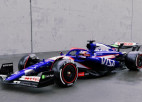 Jauno F1 mašīnu prezentē "Visa Cash App RB" komanda