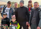 Motokluba "Camk Latgale" sportisti startē Ungārijas čempionātā motokrosā