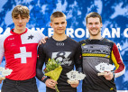 Apelam karjeras pirmā BMX Eiropas kausa uzvara junioros; Langmanis trešais