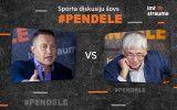 Tiešraide: Sporta diskusiju šovs Pendele ar Valdi Valteru un Edgaru Buļu