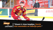 Skeletons nepatika: Tomasa Dukura dēls Darels ceļā uz profesionālo hokeju