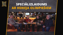 "eXi EXTRA" ar hokeja olimpiešiem - Sorokinu, Tribuncovu un Matuli