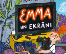 Klajā nākusi pirmā bērnu triloģijas ”Emma un ekrāni” grāmata – stāsts “Lielā jautājumu spēle”