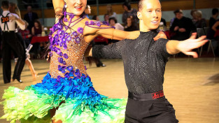 Latvijas deju pāriem veiksmīgs starts spēcīgajā konkurencē „Magic dance” Ķīpsalā