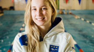 Jubilāre Baikova Tatarstānas čempionātā labo Latvijas rekordu 400 metru brīvā stila peldējumā