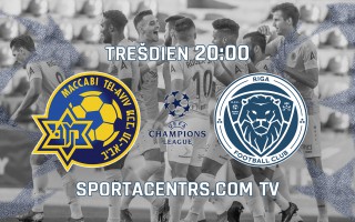 Sportacentrs.com TV: "Riga" pret "Maccabi" Čempionu līgā - viss izšķirsies vienā spēlē!