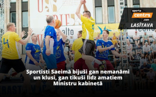 Sporta arēna pret Saeimas tribīni - profesionāli sportisti Latvijas parlamentā