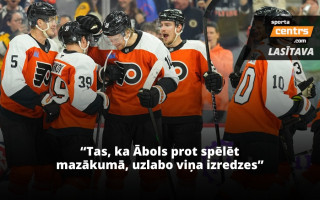 Vai uz fārmklubu nosūtītais Ābols šajā sezonā spēlēs NHL?