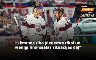 Deficīts makā: kāpēc Latvijas hokeja izlase neaizvada pārbaudes spēles?