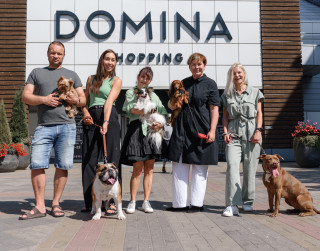 TC “Domina Shopping” kā pirmais tirdzniecības centrs Latvijā  ievieš īpašas stacijas suņiem
