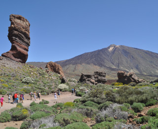 Foto: Vulkāns Teide (Tenerife, Kanāriju salas) un tā apkārtne