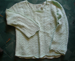 Stilīgs džemperis pāvu spalvu rakstā
