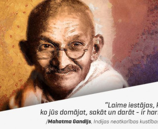 Pirmo reizi latviešu valodā – GANDIJA AUTOBIOGRĀFIJA