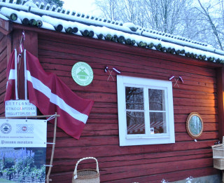 Latvijas Etnogrāfiskais brīvdabas muzejs viesojas Vesterbotenas reģiona muzejā Ūmeo, Zviedrijā