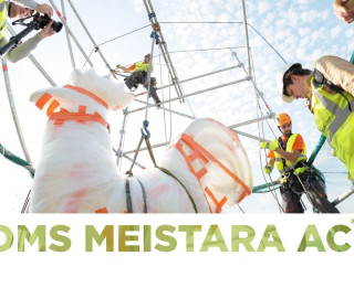 Rīdzenes ielā skatāma Rīgas Doma pārvērtībām veltīta izstāde "Doms meistara acīm"