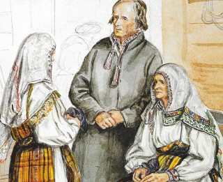 Izrādīs vēsturiski atjaunoto krieviņu jeb votu tautastērpu