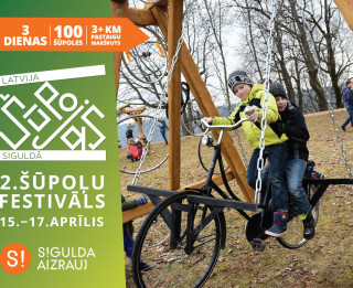 Otrajā Šūpoļu festivālā būs pieejamas šūpoles cilvēkiemratiņkrēslos