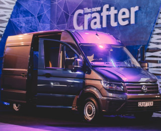 Jaunā Volkswagen Crafter testos izmantoti 700 auto