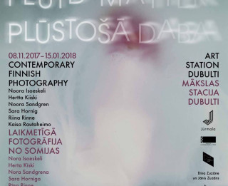 “Plūstošā daba” no Somijas Mākslas stacijā Dubulti