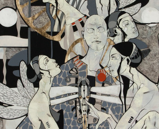 Roberta Koļcova personālizstāde „Netiešā Komunikācija” mākslas galerijā „PUTTI”