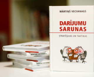 Grāmata „Darījumu sarunas. Stratēģijas un taktikas” -  palīgs sarunu vešanā kautrīgajiem latviešiem