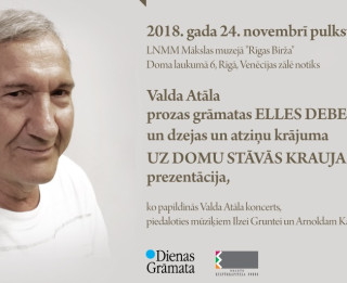 Klajā nāks Valda Atāla dzejas krājums  UZ DOMU STĀVĀS KRAUJAS