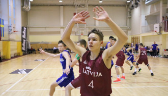 Foto: Baltijas jūras kausa izcīņā arī Latvijas U16 puiši Somijai zaudē pagarinājumā