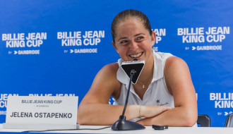 Ostapenko: "Kingas kausā gandrīz ikviena var uzvarēt ikvienu"