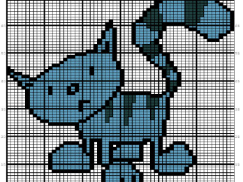 Izšūšanas shēmas taviem rokdarbiem ar kaķu attēliem