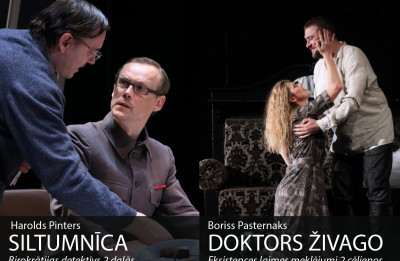 Pēdējoreiz uz skatuves „Doktors Živago” un „Siltumnīca”